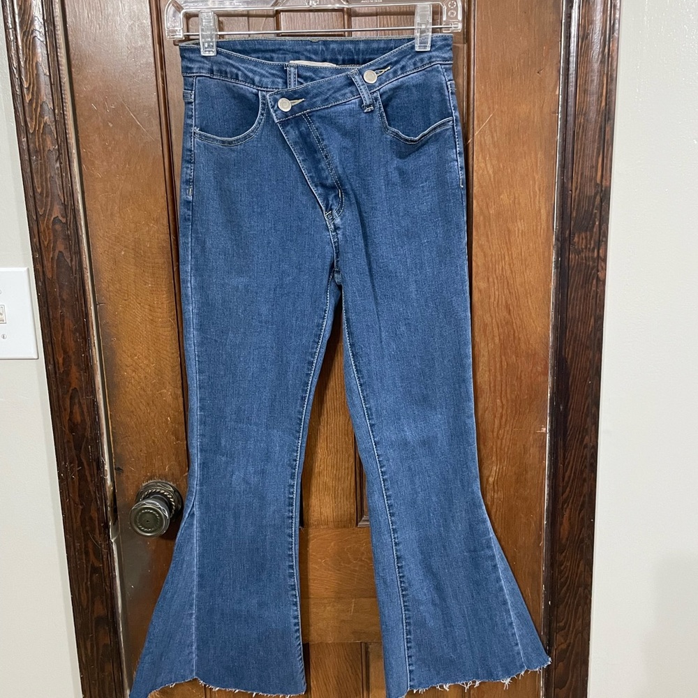 Saints & hearts flare jeans-small